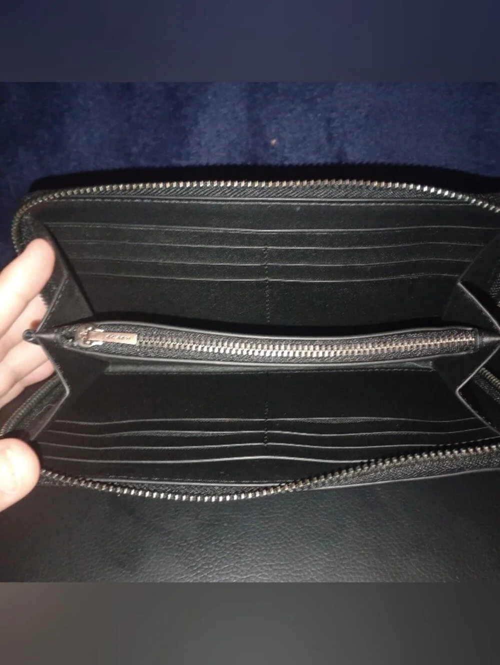 NWOT Coach Accordian Wallet in Signature Leather